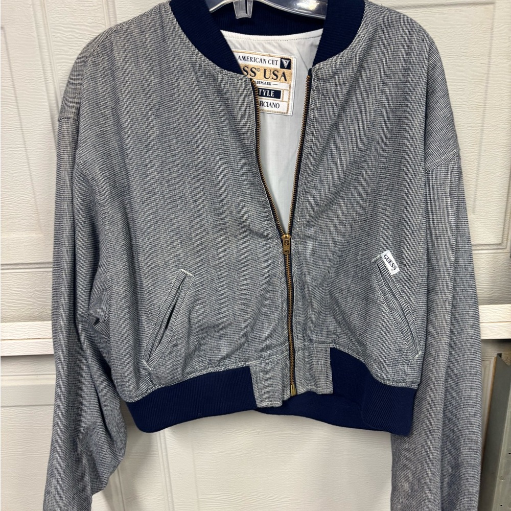 Vintage Guess Bomber Jacket